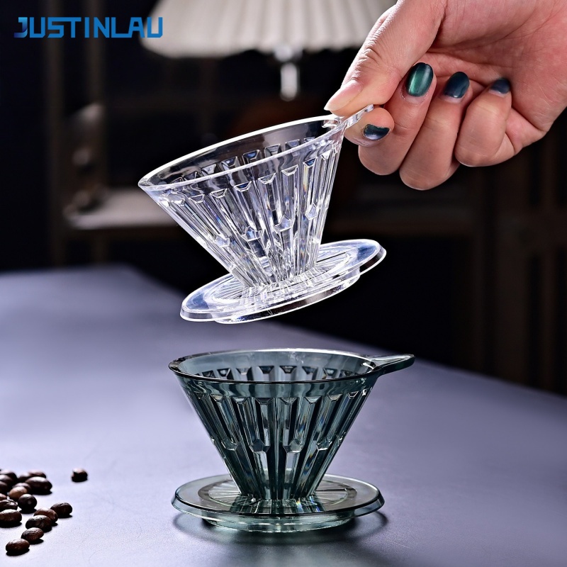Home Bar Supplies - JUSTINLAU Cafeteira de Gotejamento em Plástico