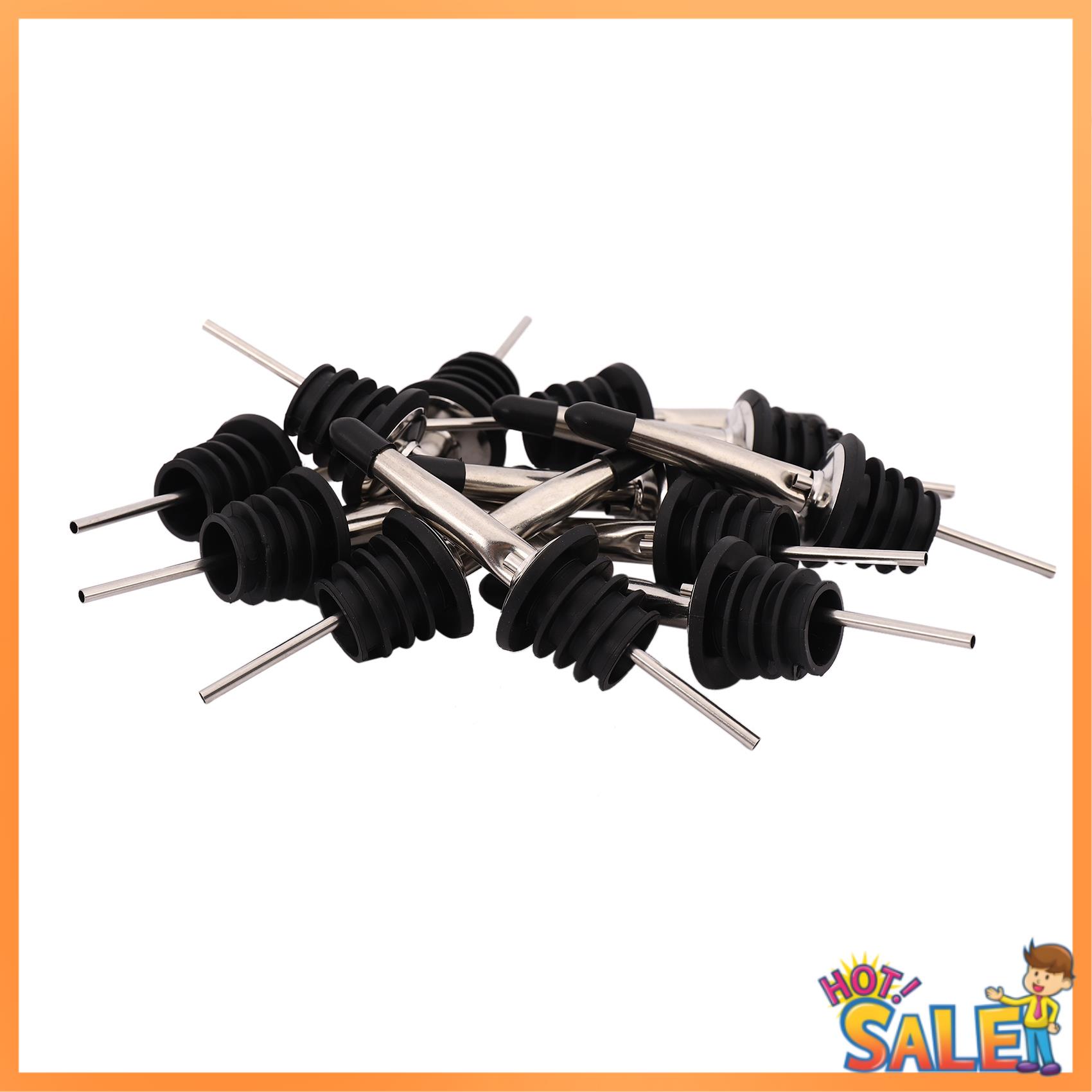 Speed Pourer Cap - AB68 12 unidades de aço inoxidável