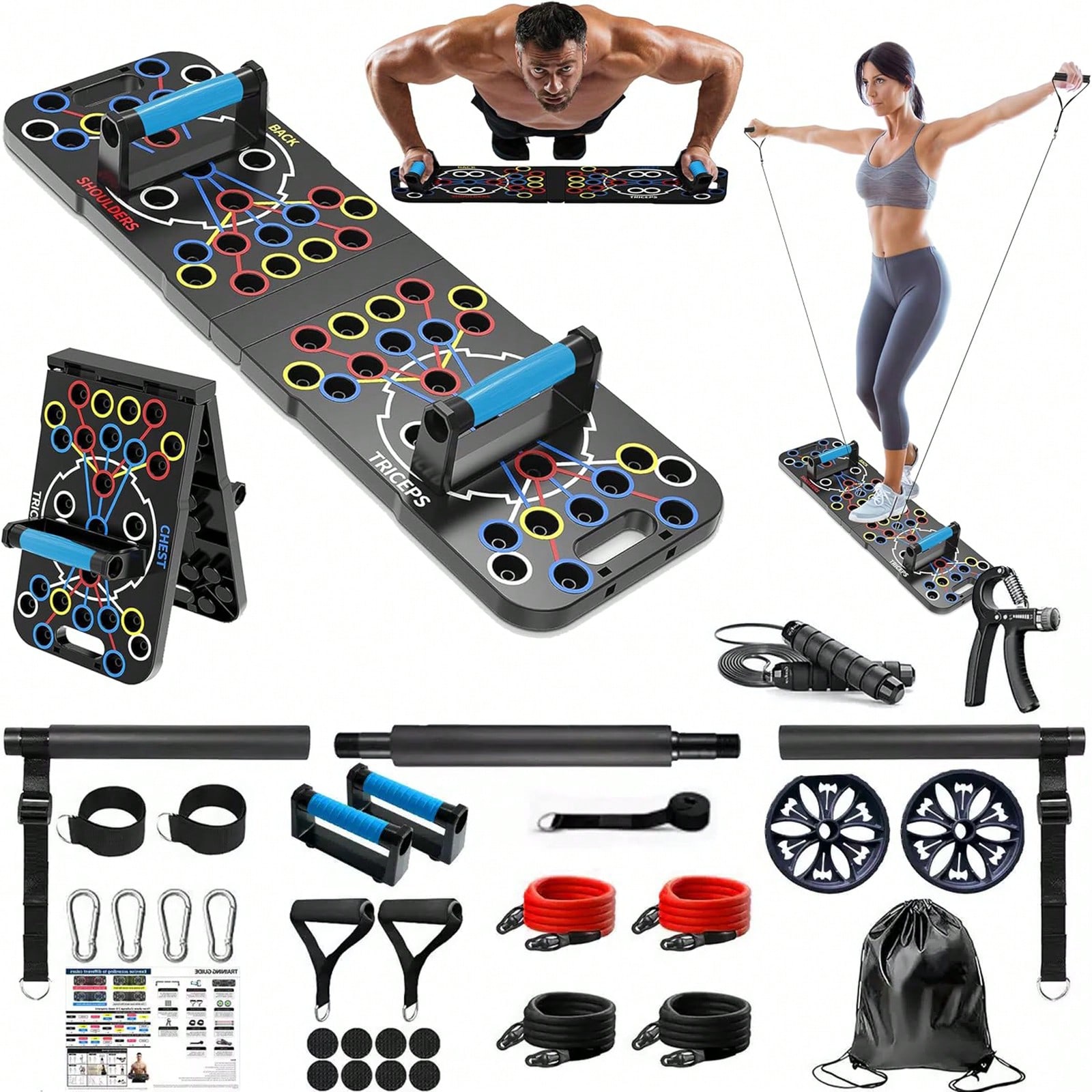 Home Bar Setup Kit - Conjunto de prancha dobrável multifuncional para