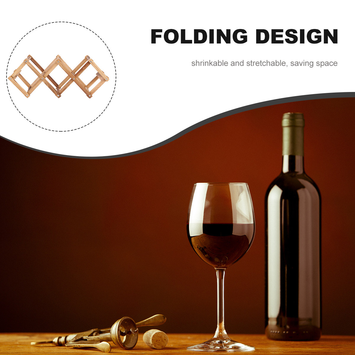 1 unidade de suporte de madeir - Home Bar Stand avaliação e preço