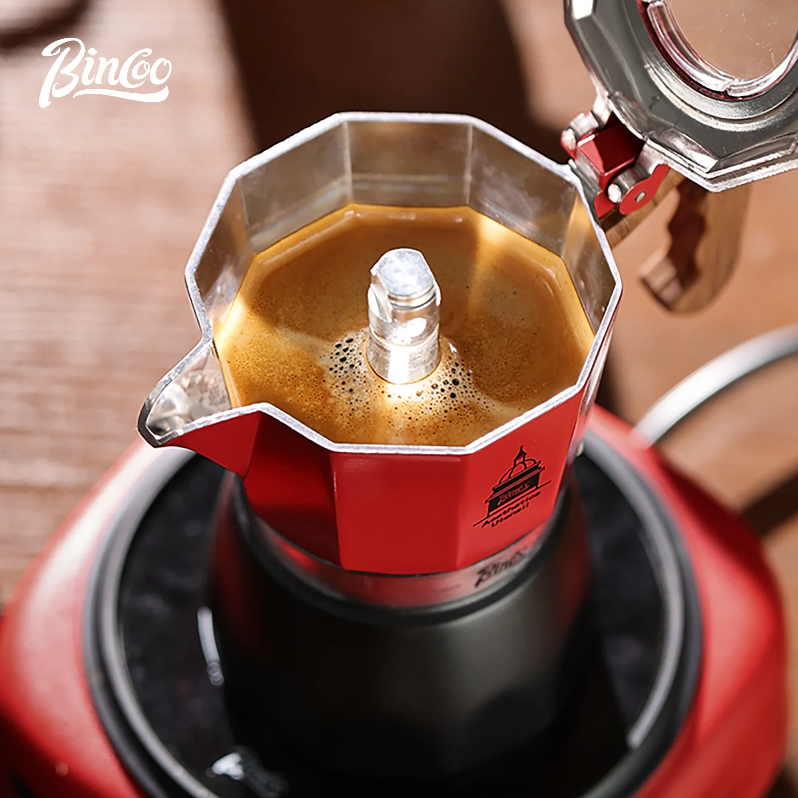 Bincoo válvula dupla café moka - Home Barista avaliação e preço