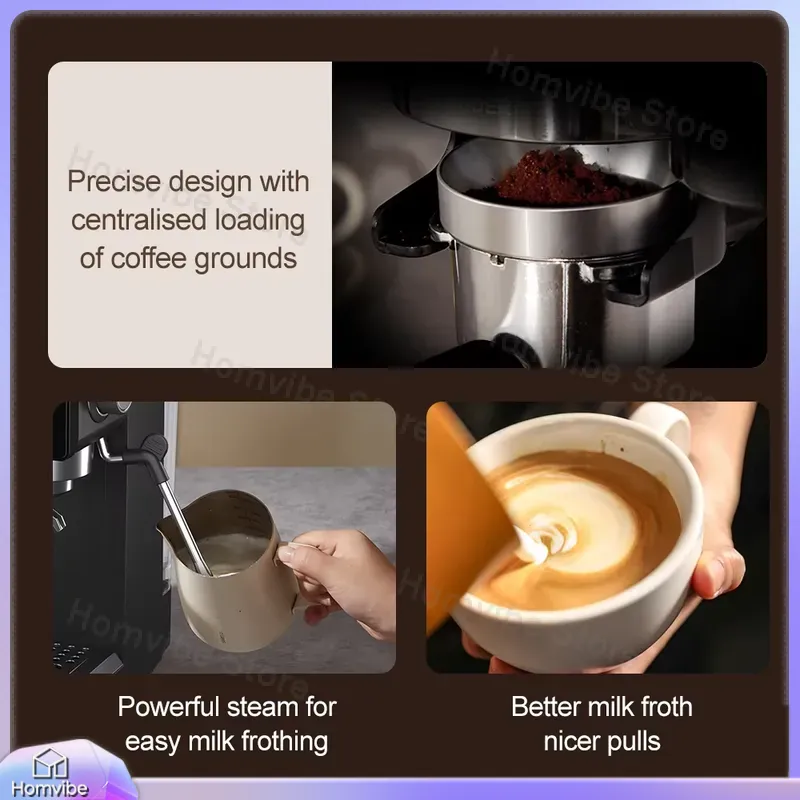 Máquina de Espresso Semi-Autom - Home Barista avaliação e preço