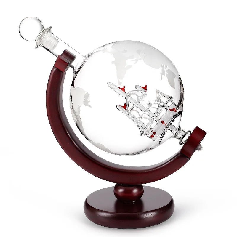 Decantador de uísque globo con - Decanter Globe Set avaliação e preço