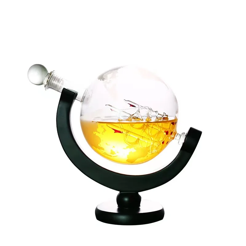 Conjunto de vidro de uísque gl - Decanter Globe Set avaliação e preço