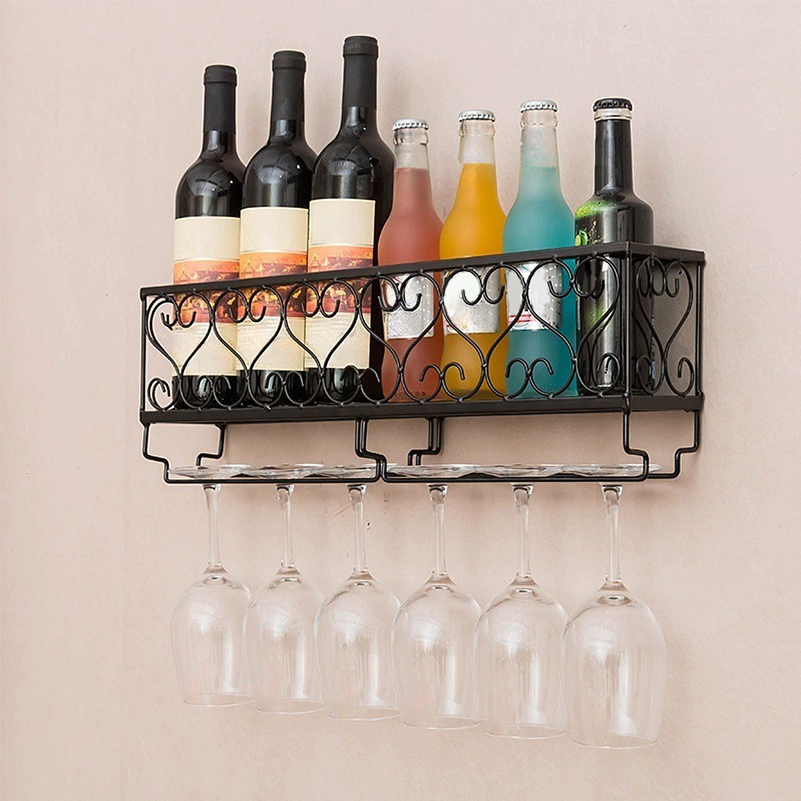 Suporte de Parede para Garrafa - Home Bar Stand avaliação e preço