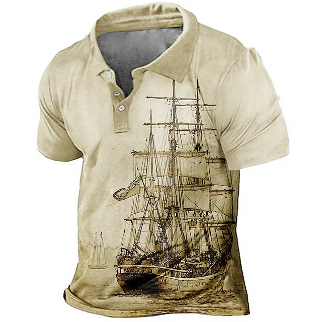 Camisa polo masculina de manga - Home Barca avaliação e preço