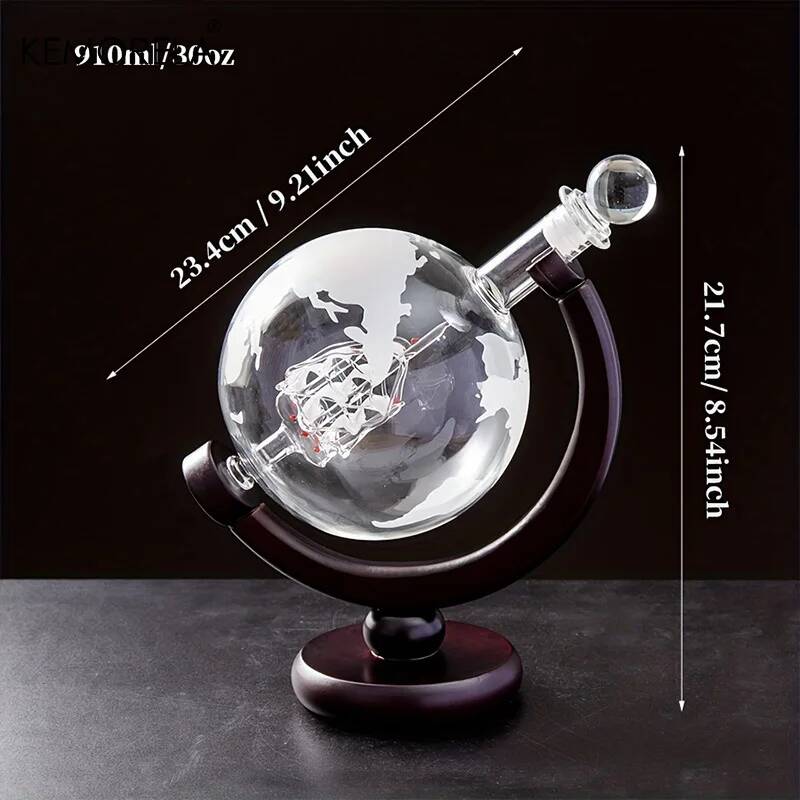 Conjunto de decantador de uísq - Decanter Globe Set avaliação e preço
