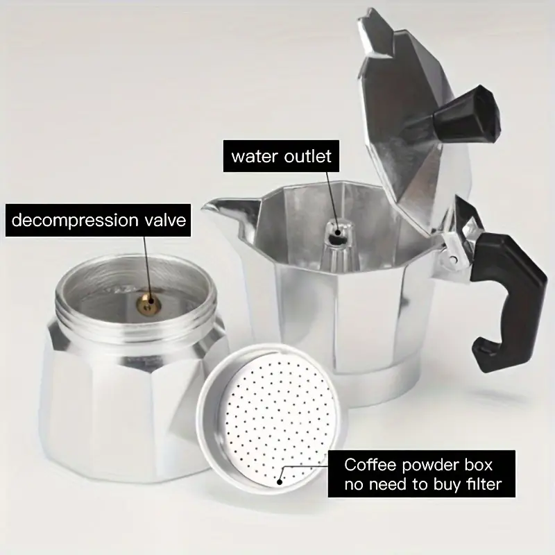 Cafeteira Moka Clássica de Alu - Home Barista avaliação e preço