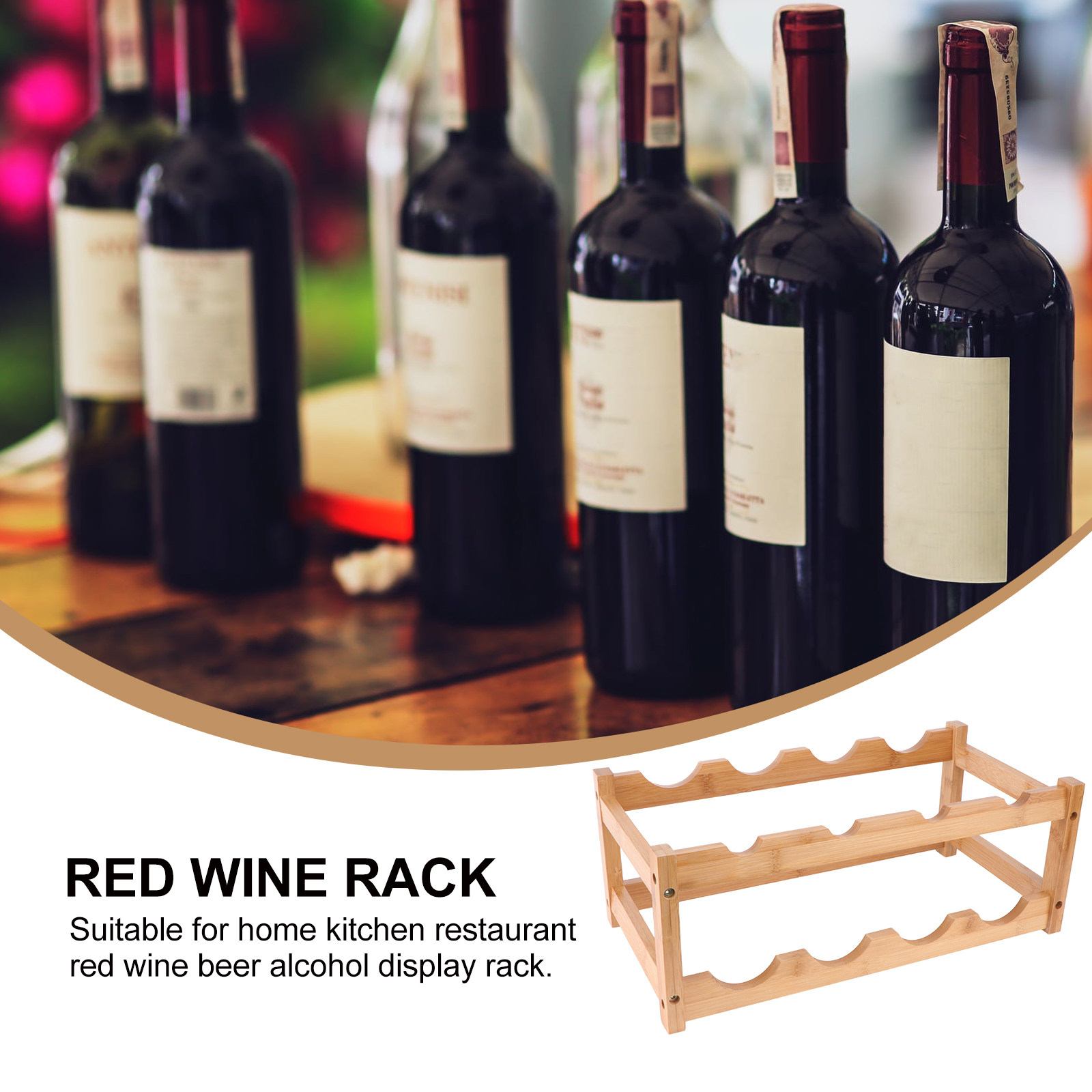 Suporte de Vinho Duplo em Made - Home Bar Stand avaliação e preço