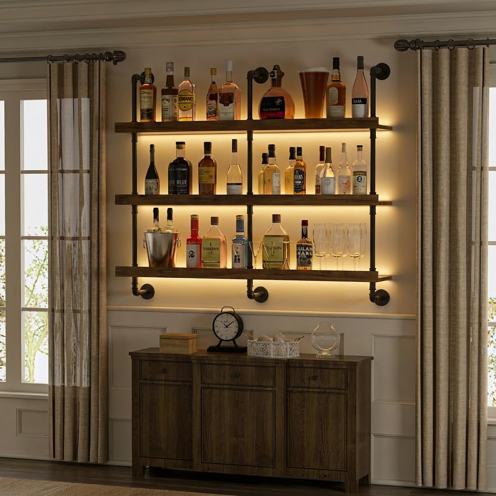 Suporte de parede para garrafa - Home Bar Stand avaliação e preço