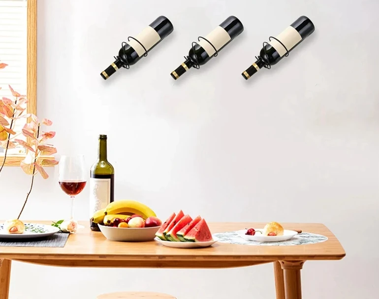 Pacote de 6 cremalheiras de vi - Home Bar Stand avaliação e preço