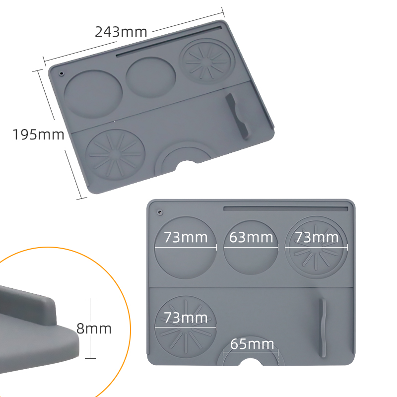 Tapete de adulteração de café, - Bar Mat Rubber avaliação e preço