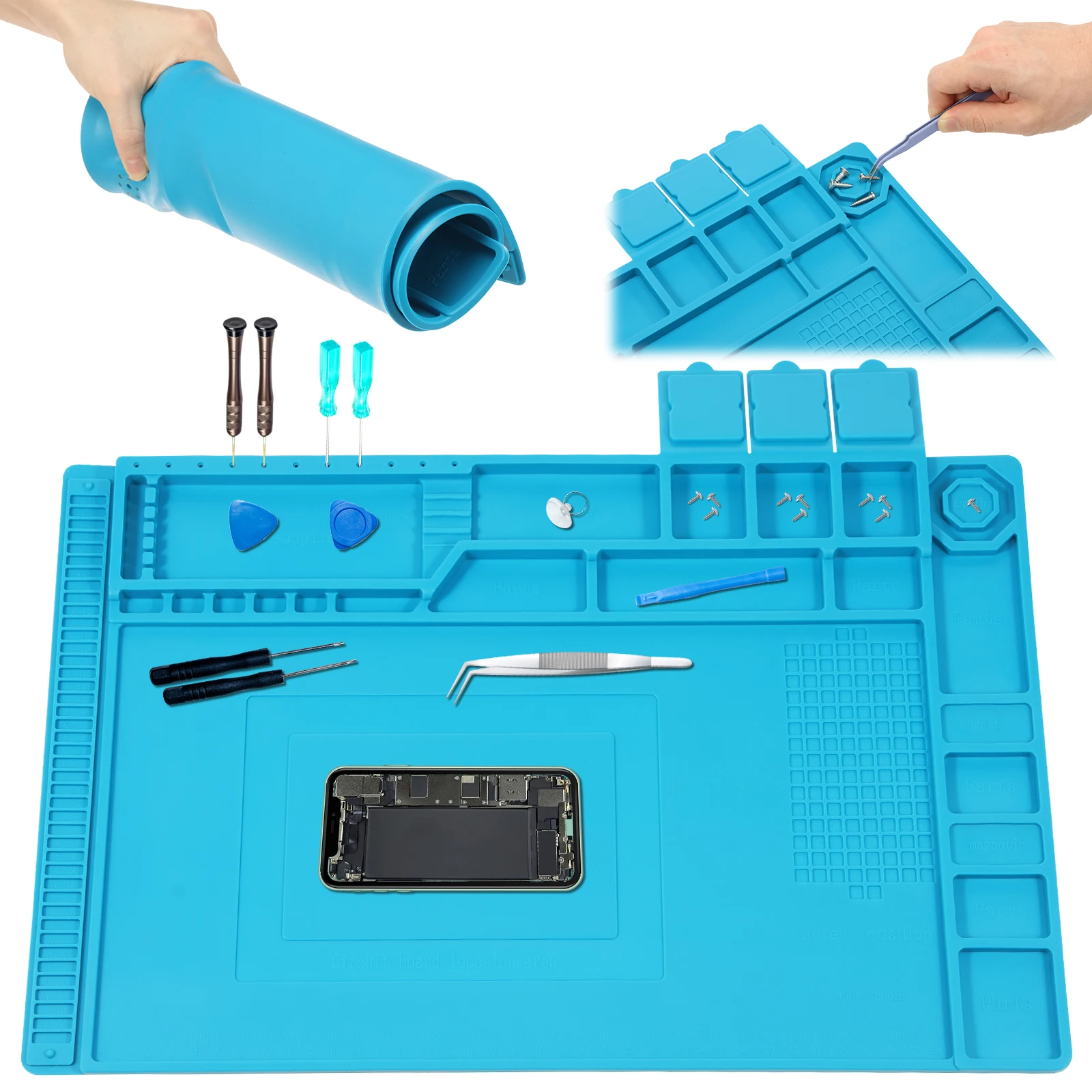 Tapete de Silicone para Soldag - Bar Mat Rubber avaliação e preço