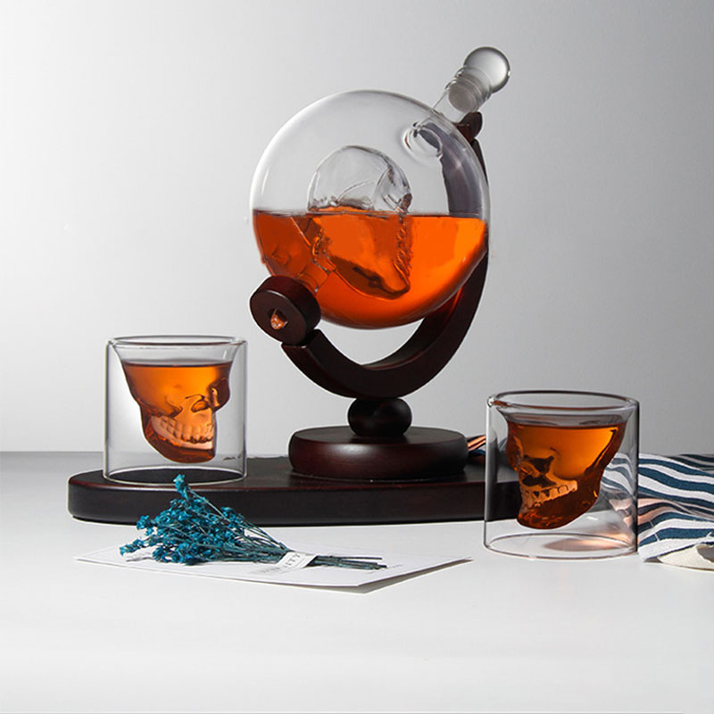 Conjunto de decantador de uísq - Decanter Globe Set avaliação e preço