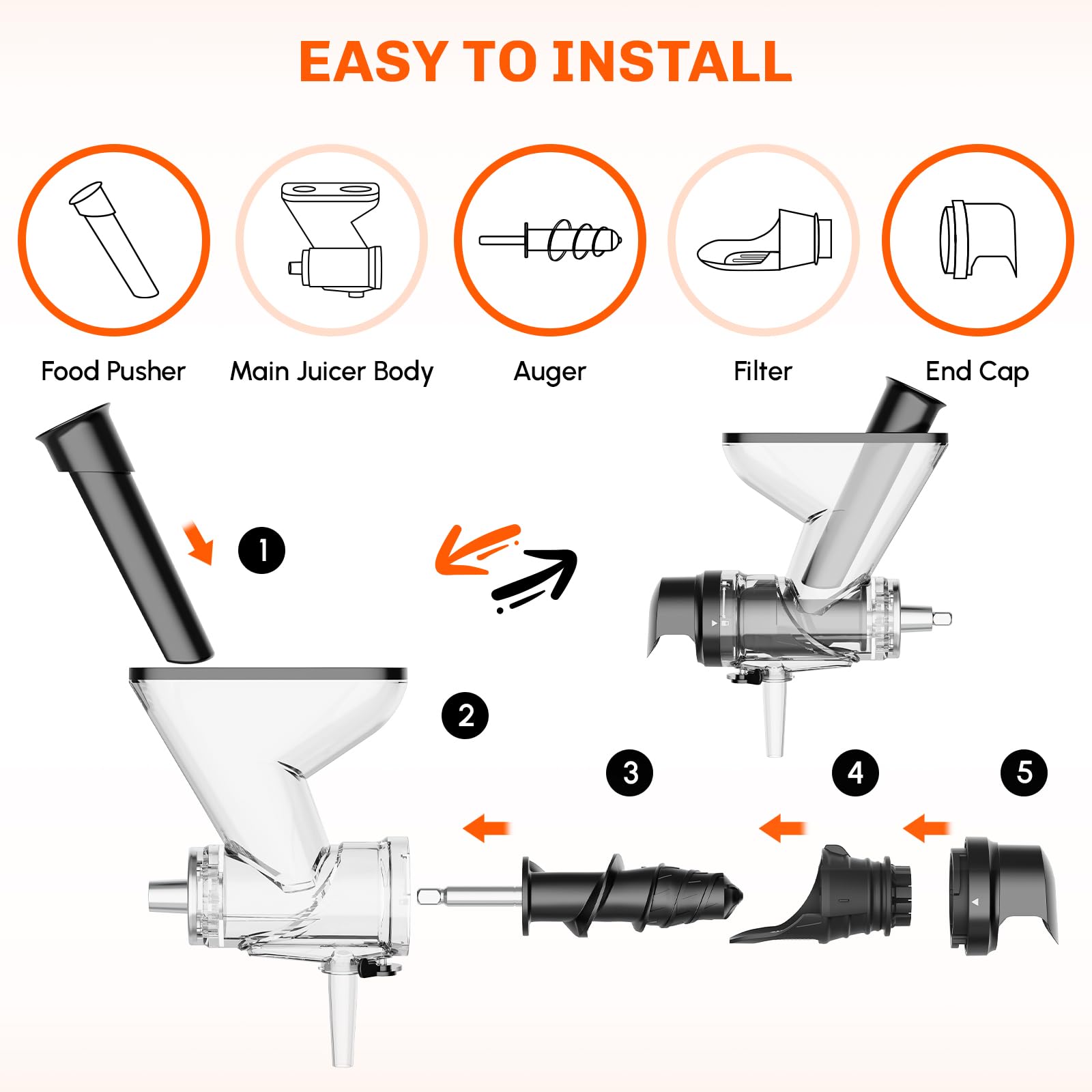 Acessório de Espremedor de Fru - Citrus Juicer Bar avaliação e preço