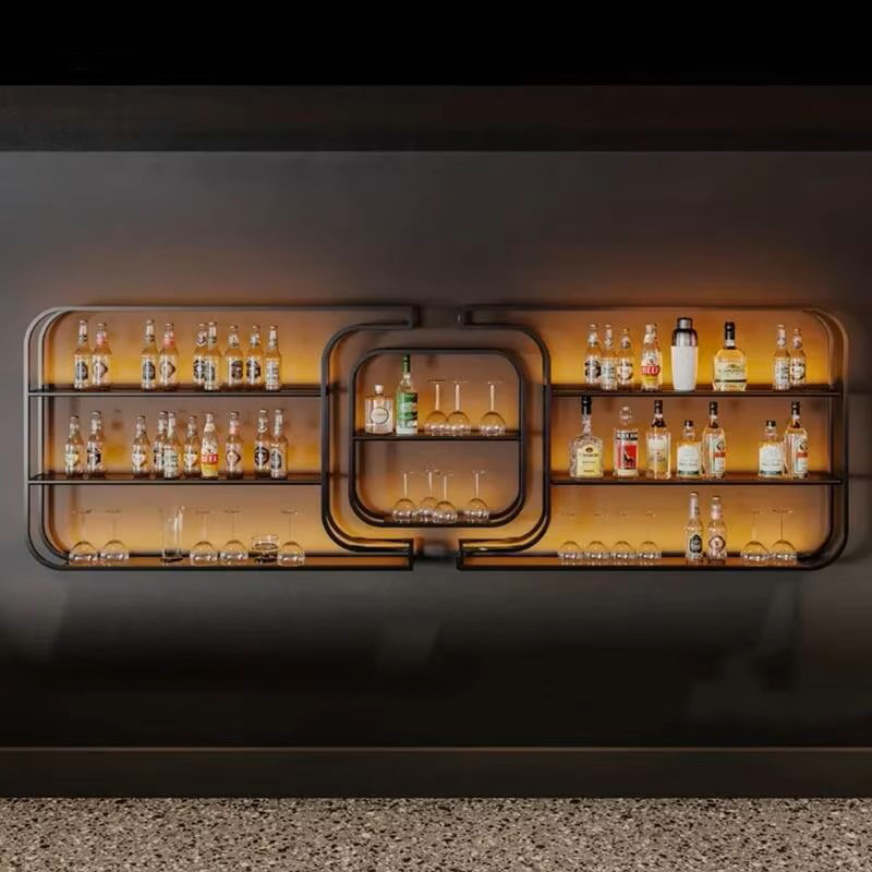 Rack de vinho de ferro forjado - Home Bar And Counter avaliação e preço